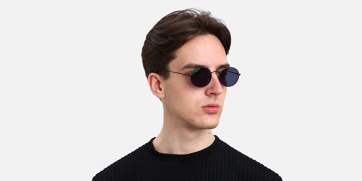 Unisex full frame Metal sunglasses Firm241102