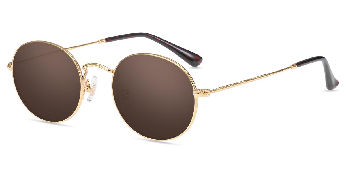Unisex full frame Metal sunglasses Firm241102