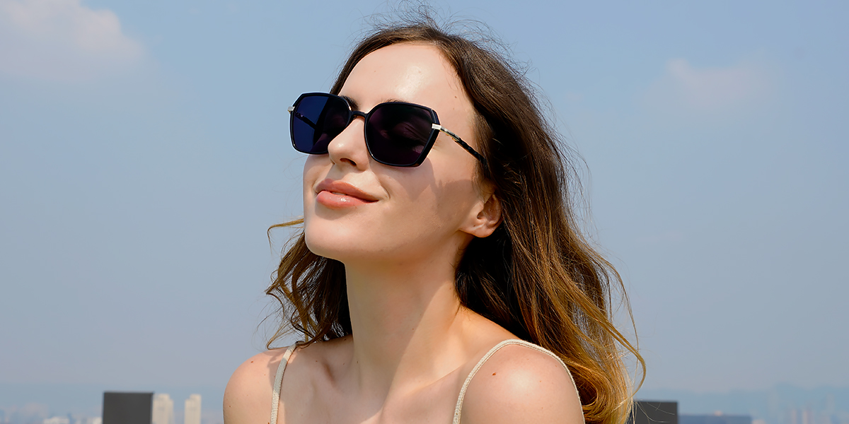 Women's full frame TR  sunglasses ST0121