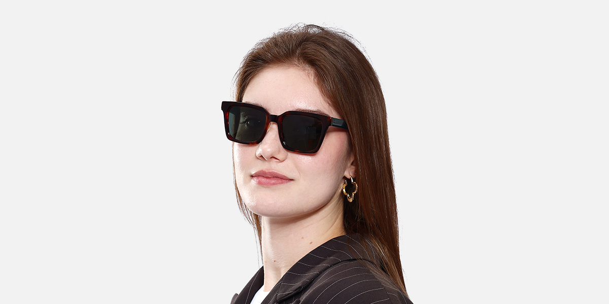 Unisex full frame Acetate sunglasses S85915
