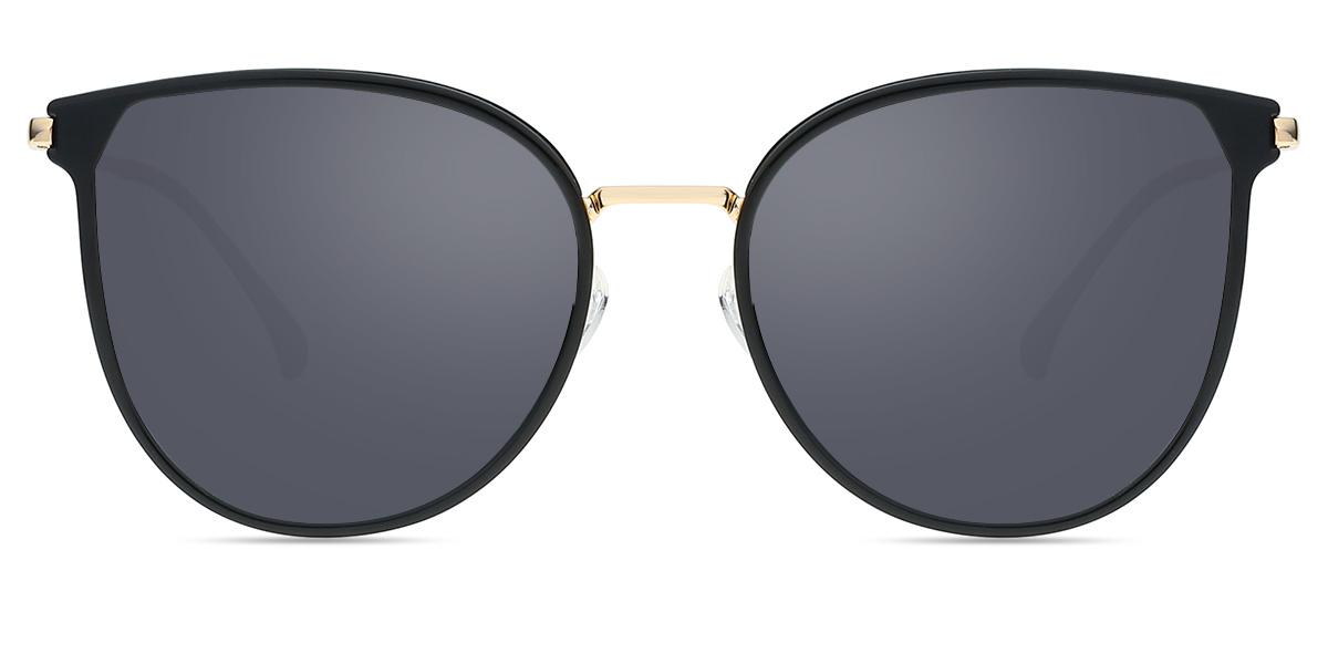 Women's full frame mixed material sunglasses ST0165 3 Women's full frame mixed material sunglasses ST0165