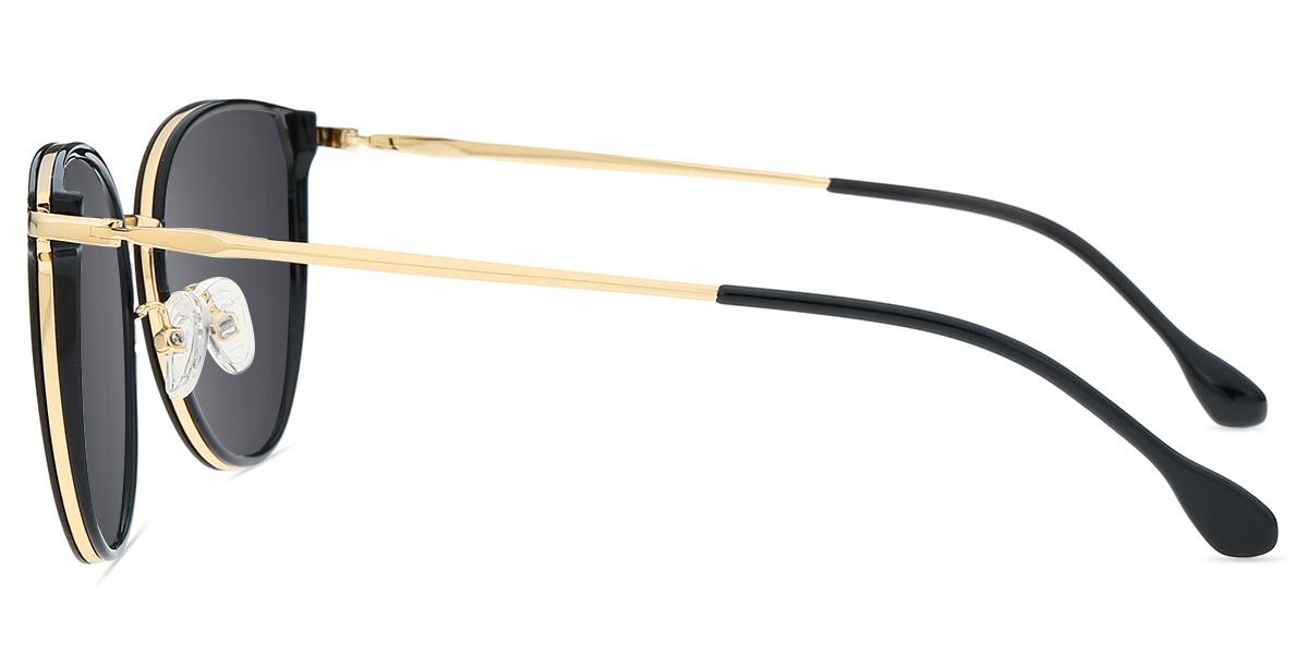 Women's full frame mixed material sunglasses ST0165 4 Women's full frame mixed material sunglasses ST0165