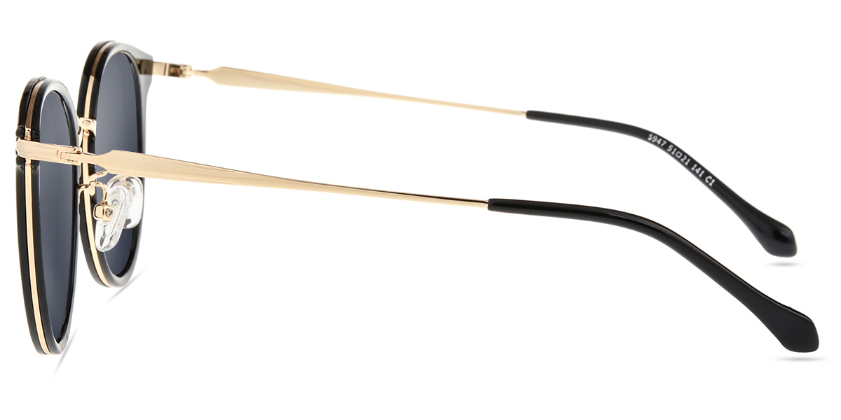 Unisex  full frame mixed material sunglasses S79662