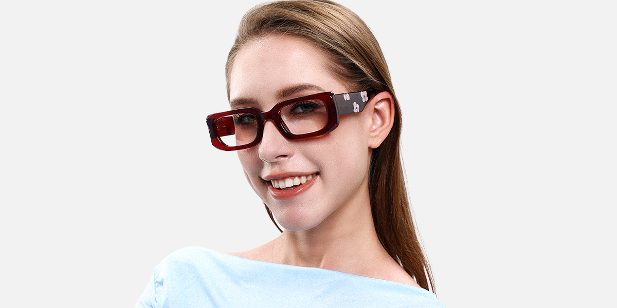 Women's full frame TR sunglasses flora15