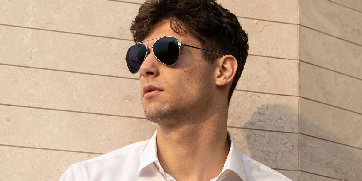 Unisex full frame metal sunglasses FASM1771
