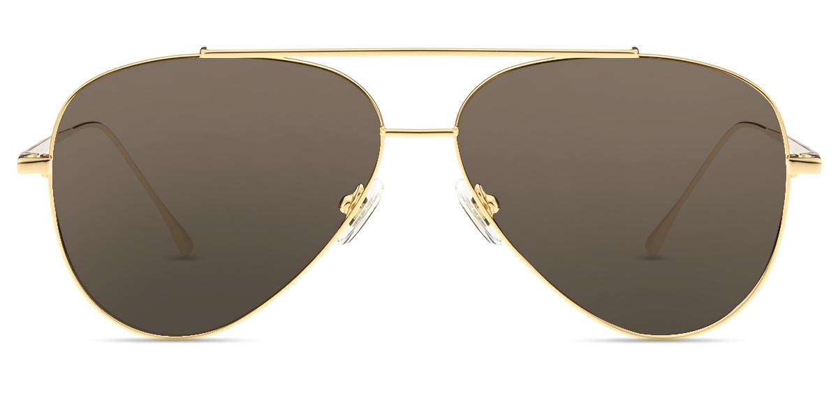 Unisex full frame metal sunglasses FASM1771 4 Unisex full frame metal sunglasses FASM1771