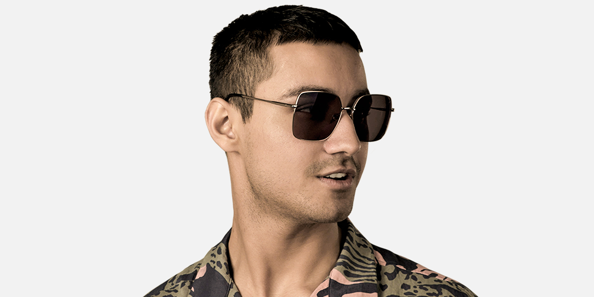 Unisex full frame metal sunglasses ST0164