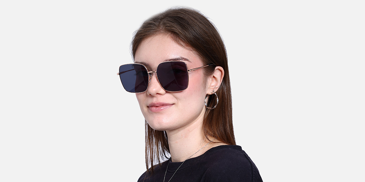Unisex full frame metal sunglasses ST0164