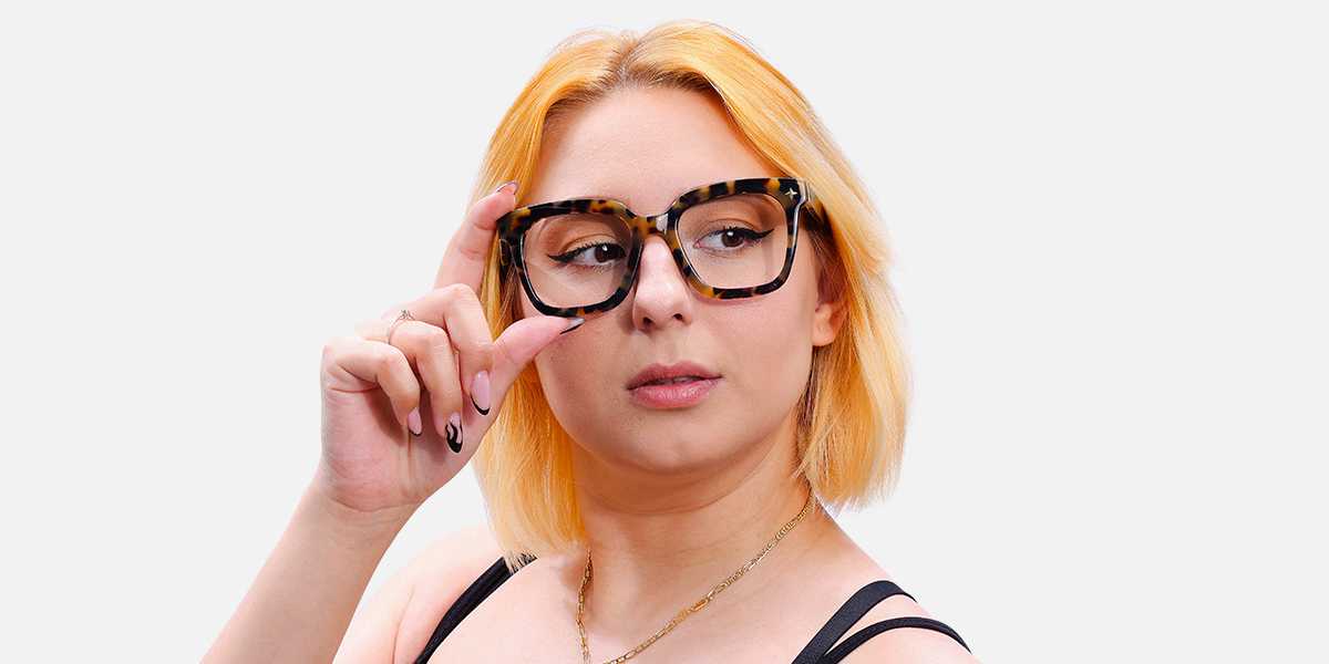 Unisex full frame Acetate eyeglasses Grace20210