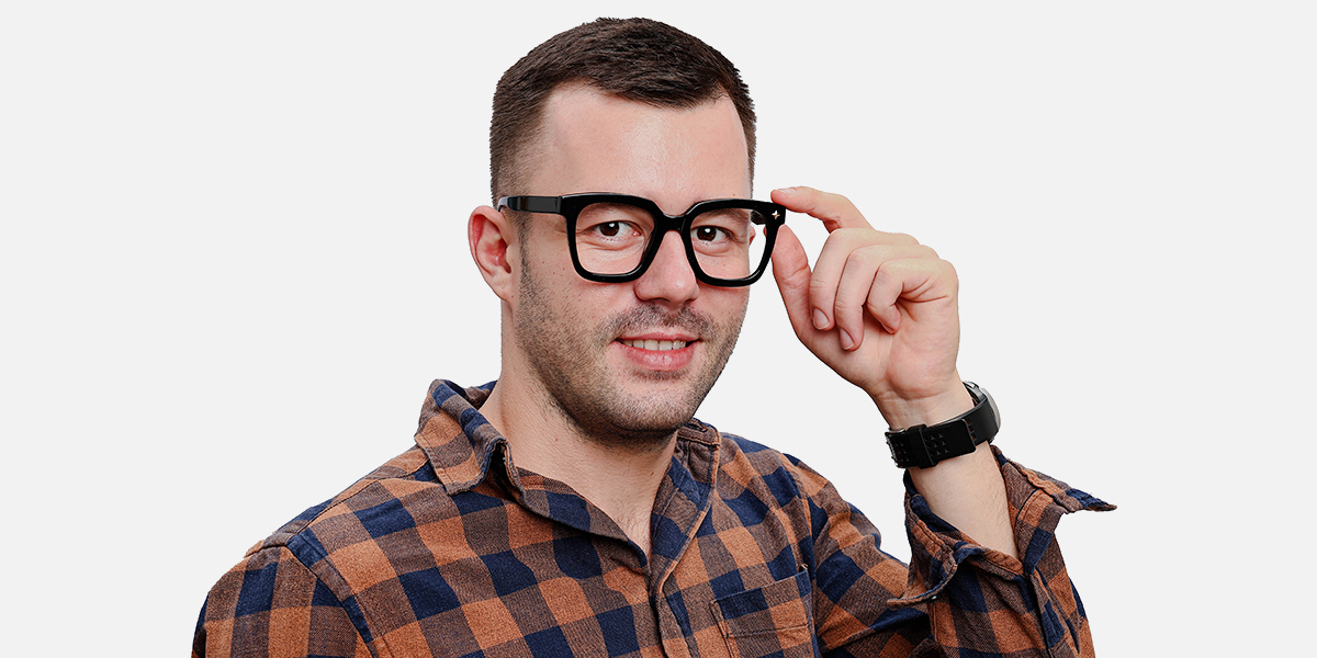Unisex full frame Acetate eyeglasses Grace20210