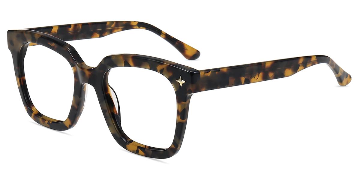 Unisex full frame Acetate eyeglasses Grace20210 4 Unisex full frame Acetate eyeglasses Grace20210