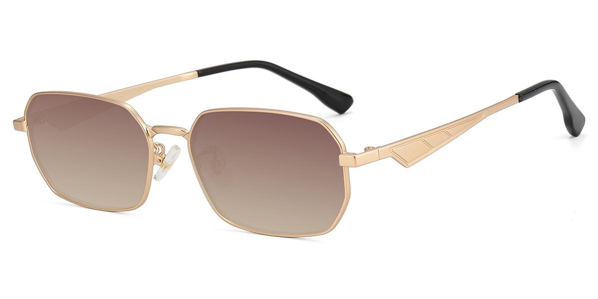 Unisex full frame Metal sunglasses S01405