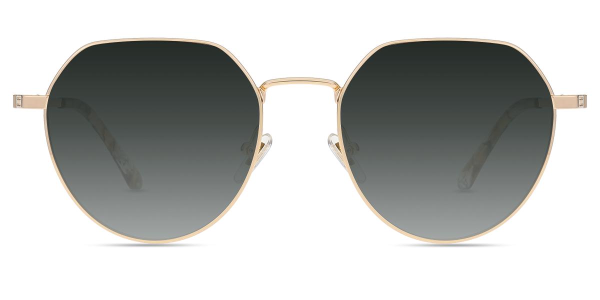 Unisex full frame Metal sunglasses S45715