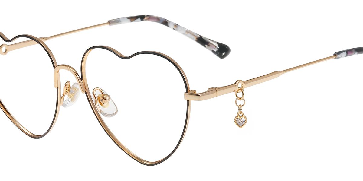 Women's full frame Metal eyeglasses Judy151 6 Women's full frame Metal eyeglasses Judy151