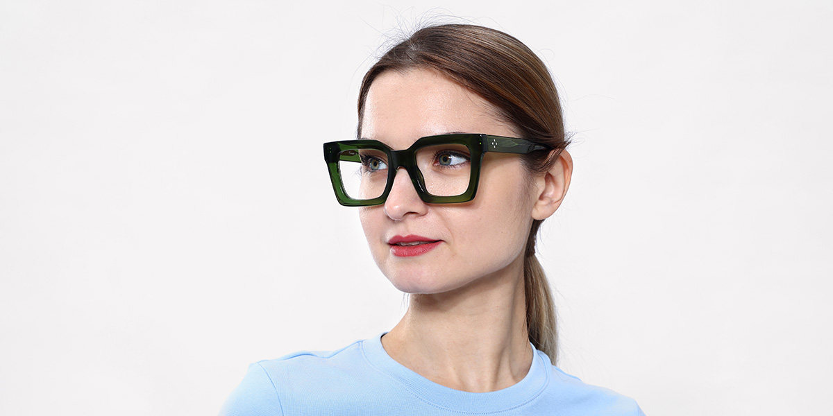 Unisex full frame Acetate eyeglasses AC18168