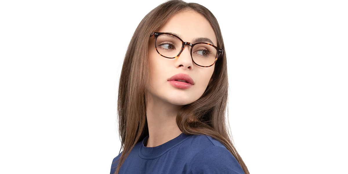 Unisex full frame acetate eyeglasses DBSN62320