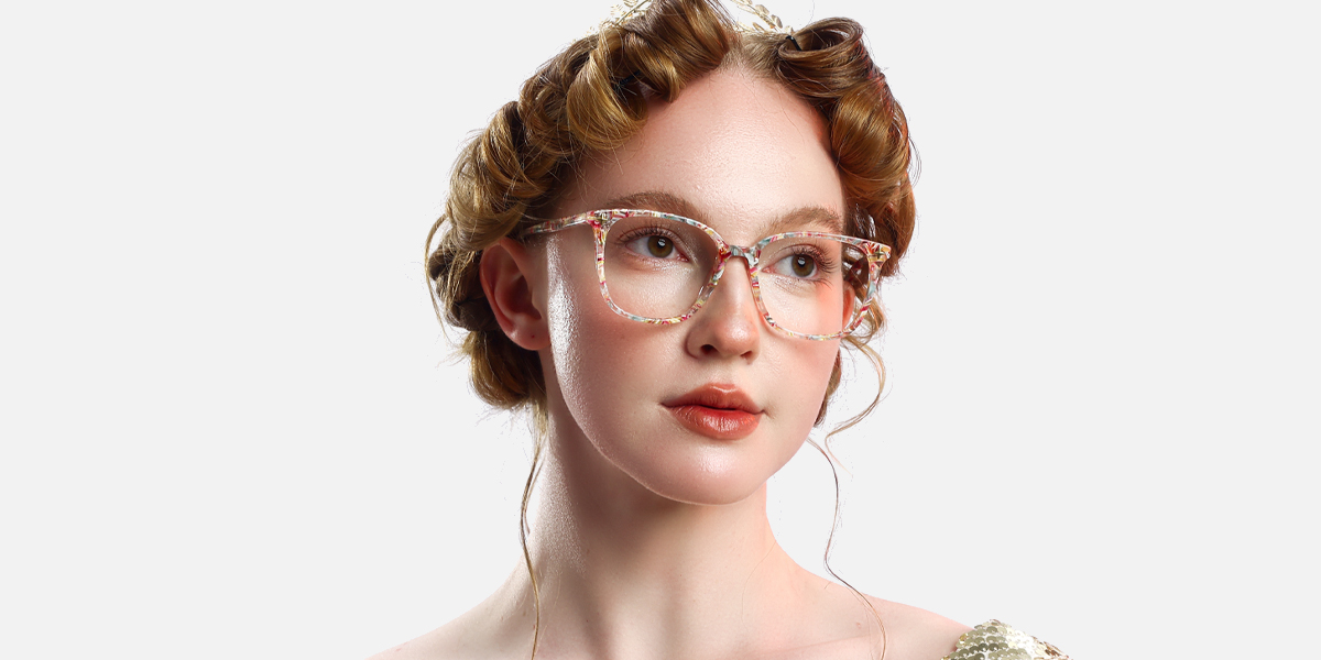 Women's full frame Acetate eyeglasses Judy162