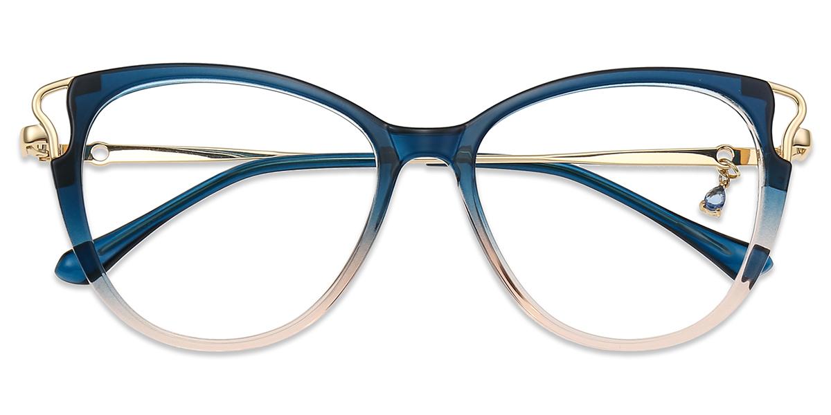 Women's full frame TR & Metal eyeglasses Crace21102 5 Women's full frame TR & Metal eyeglasses Crace21102