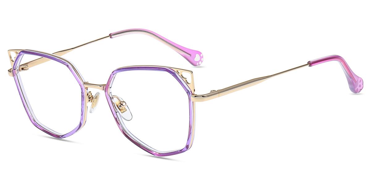 Women's full frame TR & Metal eyeglasses Judy988