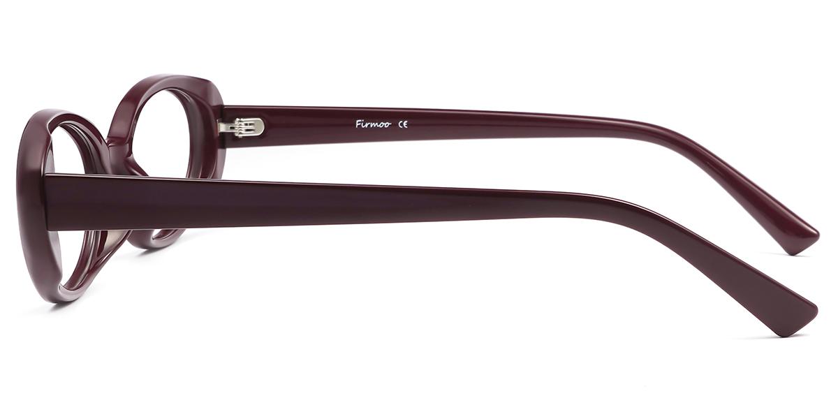 Women's full frame TR eyeglasses TR54856 4 Women's full frame TR eyeglasses TR54856