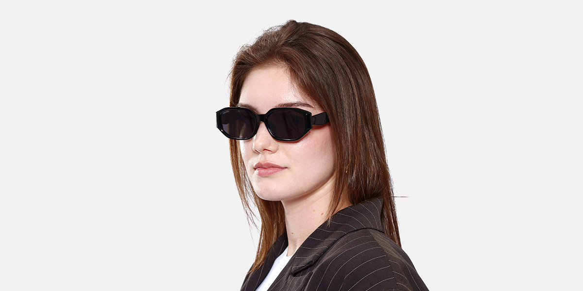 Unisex full frame Acetate sunglasses S90304