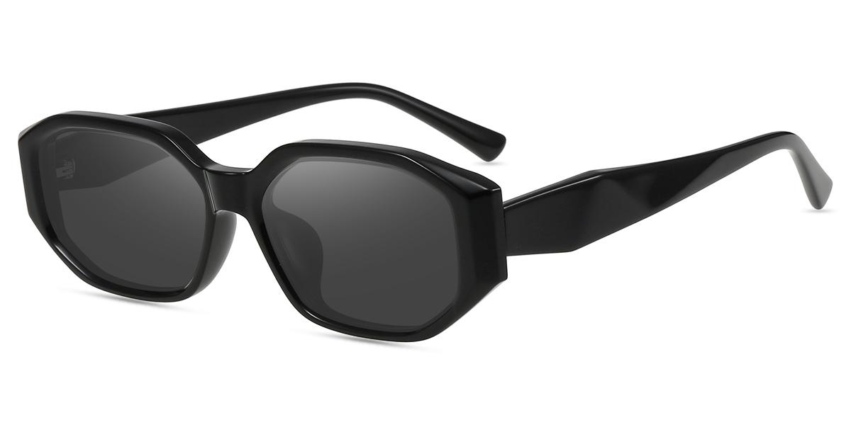 Unisex full frame Acetate sunglasses S90304
