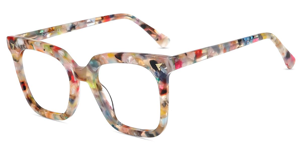 Unisex full frame Acetate eyeglasses Grace001