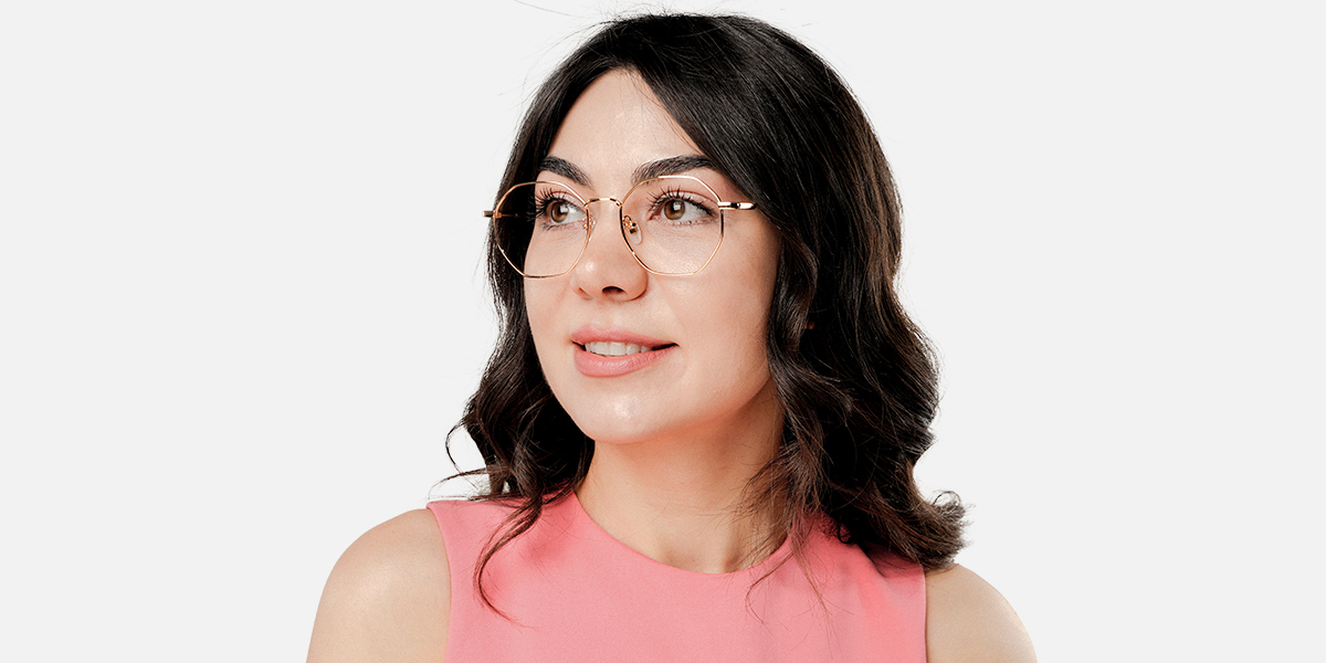 Unisex full frame metal eyeglasses YSL5918M