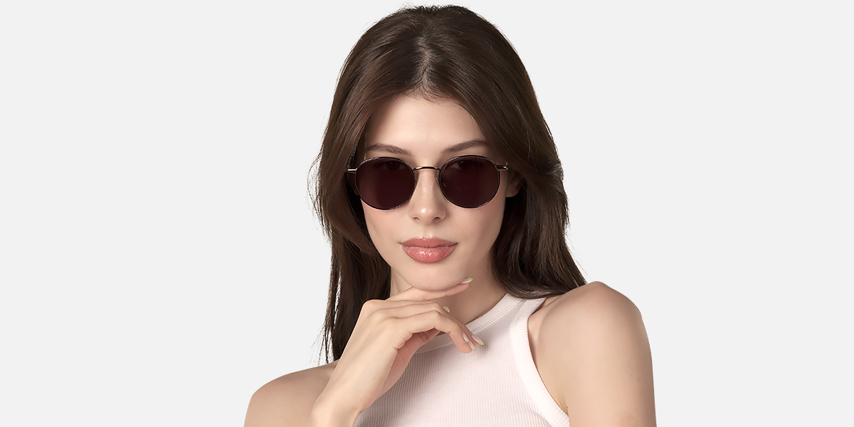 Unisex full frame metal sunglasses YSLT1230