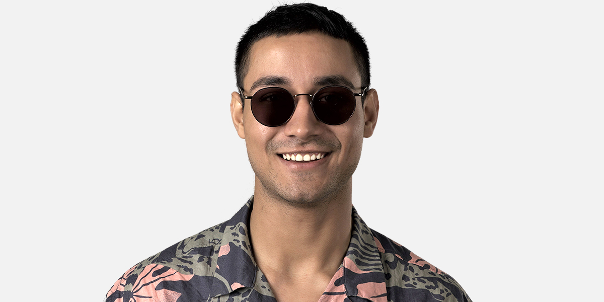 Unisex full frame metal sunglasses YSLT1230