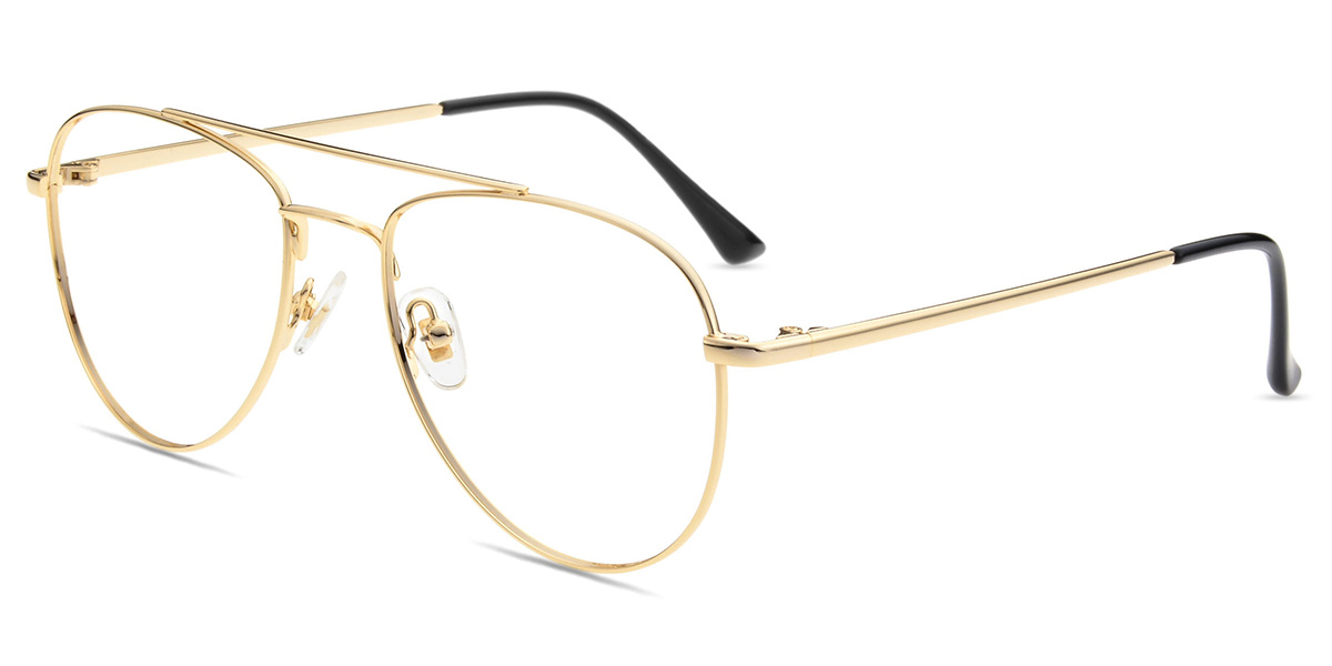 Unisex full frame metal eyeglasses M10487 3 Unisex full frame metal eyeglasses M10487