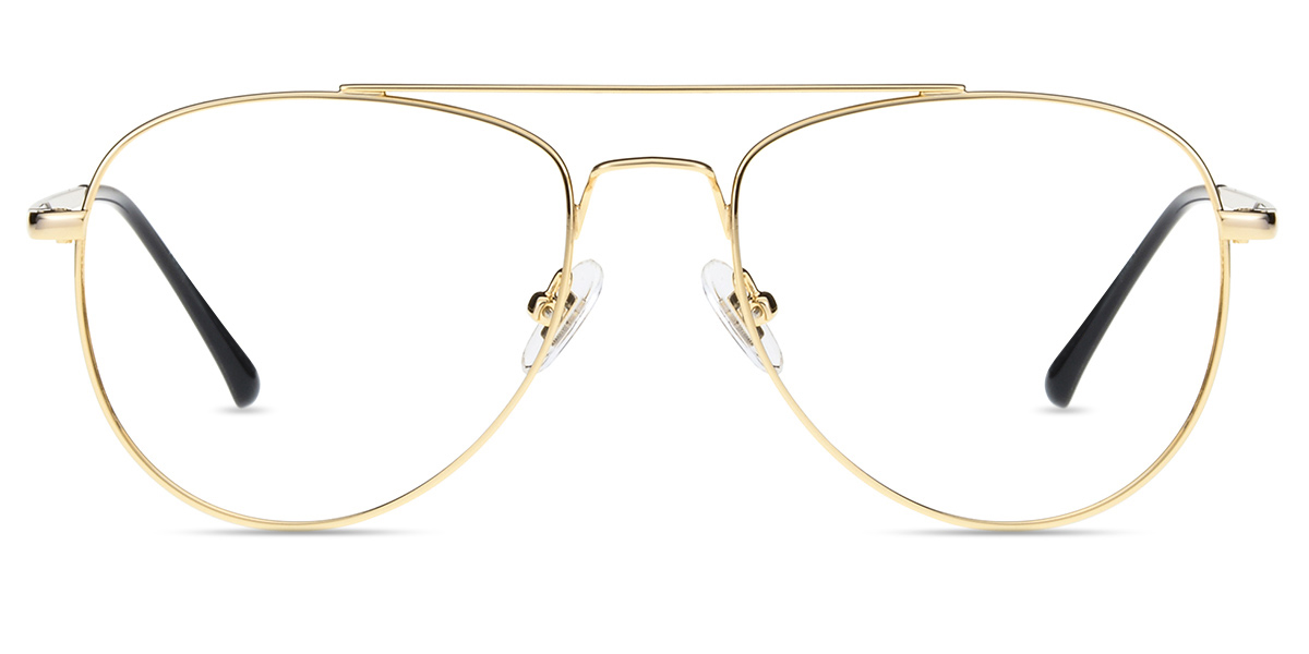 Unisex full frame metal eyeglasses M10487 4 Unisex full frame metal eyeglasses M10487