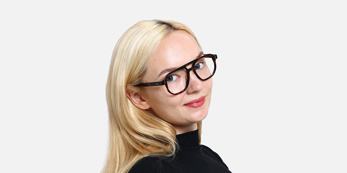 Unisex full frame Acetate eyeglasses AC55846