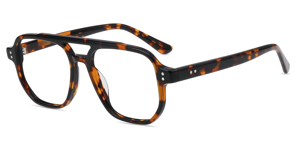 Unisex full frame Acetate eyeglasses AC55846