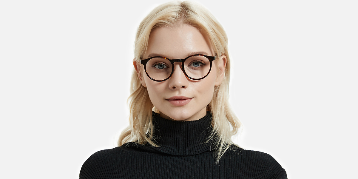 Unisex full frame acetate eyeglasses DBSN62344